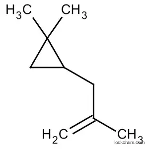 Molecular Structure of 69147-03-1 (Cyclopropane, 1,1-dimethyl-2-(2-methyl-2-propenyl)-)
