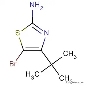 Molecular Structure of 82202-32-2 (2-AMino-5-broMo-4-t-butylthiazole)