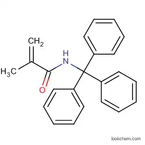 Molecular Structure of 275371-79-4 (2-Propenamide, 2-methyl-N-(triphenylmethyl)-)