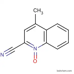 2-Quinolinecarbonitrile, 4-methyl-, 1-oxide