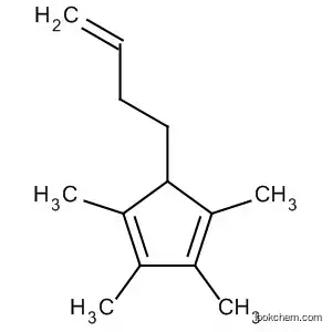 Molecular Structure of 119859-30-2 (1,3-Cyclopentadiene, 5-(3-butenyl)-1,2,3,4-tetramethyl-)