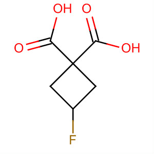 1,1-Cyclobutanedicarboxylic acid, 3-fluoro-