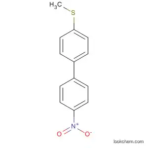 Molecular Structure of 128924-07-2 (1-(Methylsulfanyl)-4-(4-nitrophenyl)benzene)