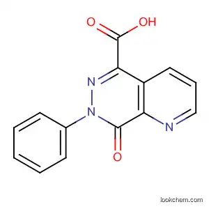 Molecular Structure of 13694-12-7 (7,8-dihydro-8-oxo-7-phenyl-pyrido[2,3-d]pyridazine-5-carboxylic acid)