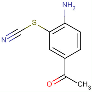 Thiocyanic acid, 5-acetyl-2-aminophenyl ester