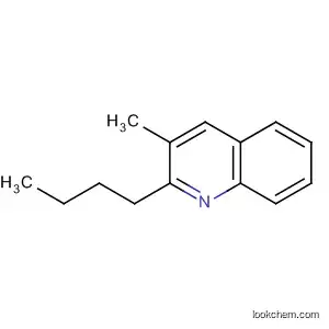 Molecular Structure of 1531-62-0 (2-Butyl-3-methylquinoline)
