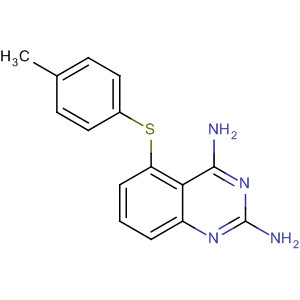 2,4-Quinazolinediamine, 5-[(4-methylphenyl)thio]-