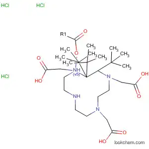 Molecular Structure of 173526-92-6 (1,4,7,10-Tetraazacyclododecane-1,4,7-triacetic acid, tris(1,1-diMethylethyl) ester, Monohydrochloride)