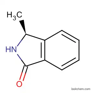 Molecular Structure of 174392-23-5 (1H-Isoindol-1-one, 2,3-dihydro-3-methyl-, (3S)-)