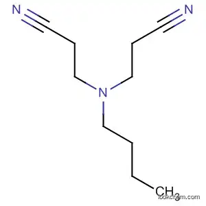 Molecular Structure of 1789-37-3 (Propanenitrile, 3,3'-(butylimino)bis-)