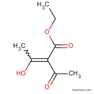 Molecular Structure of 1830-94-0 (Ethyl 2-Acetyl-3-hydroxy-2-butenoate)