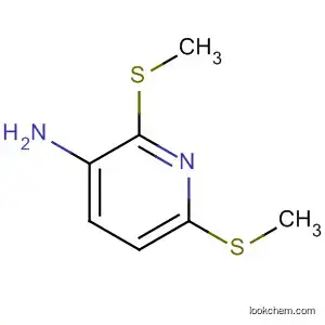 Molecular Structure of 183988-38-7 (3-Pyridinamine, 2,6-bis(methylthio)-)