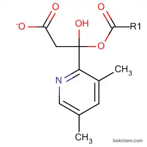 Molecular Structure of 206990-64-9 ((3,5-DiMethylpyridin-2-yl)Methyl acetate)