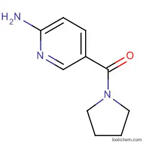 Molecular Structure of 218631-50-6 ((6-Aminopyridin-3-yl)(pyrrolidin-1-yl)methanone)
