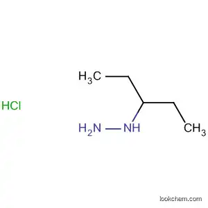 1-(pentan-3-yl)hydrazine hydrochloride