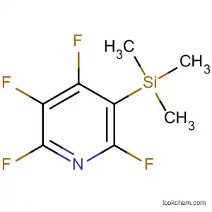 Molecular Structure of 259675-77-9 (Pyridine, 2,3,4,6-tetrafluoro-5-(trimethylsilyl)-)