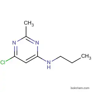 Molecular Structure of 261765-60-0 (4-chloro-2-methyl-6-(N-propylamino)pyrimidine)