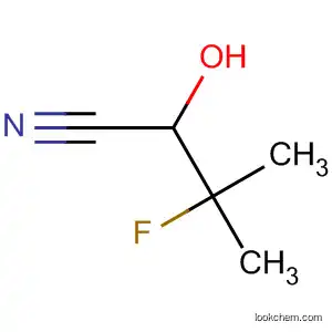 Butanenitrile, 3-fluoro-2-hydroxy-3-methyl-