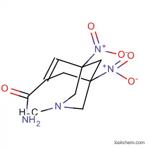 Molecular Structure of 27282-57-1 (1,5-bisnitro-3-methyl-3-azabicyclo[3.3.1]non-6-ene-7-carboxamide)