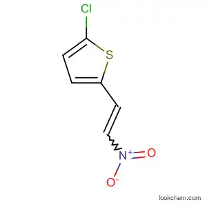 Molecular Structure of 28783-34-8 (Thiophene, 2-chloro-5-(2-nitroethenyl)-)