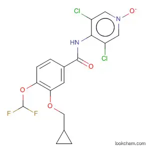 Molecular Structure of 292135-78-5 (RofluMilast N-Oxide)