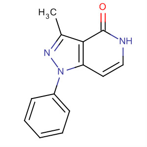 4H-Pyrazolo[4,3-c]pyridin-4-one, 1,5-dihydro-3-methyl-1-phenyl-
