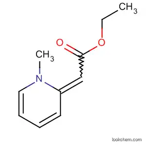 Molecular Structure of 37515-50-7 ([1-Methylpyridin-2(1H)-ylidene]acetic acid ethyl ester)