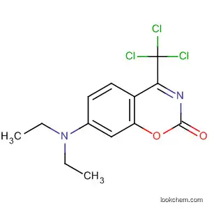 2H-1,3-Benzoxazin-2-one, 7-(diethylamino)-4-(trichloromethyl)-