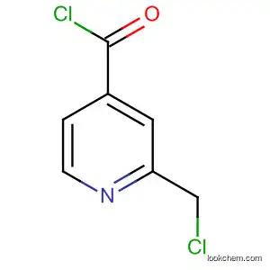4-Pyridinecarbonyl chloride, 2-(chloromethyl)- (9CI)