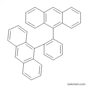 Molecular Structure of 560107-57-5 (Anthracene, 9,9'-(1,2-phenylene)bis-)