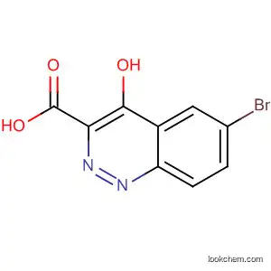 Molecular Structure of 59208-82-1 (3-Cinnolinecarboxylic acid, 6-bromo-4-hydroxy-)