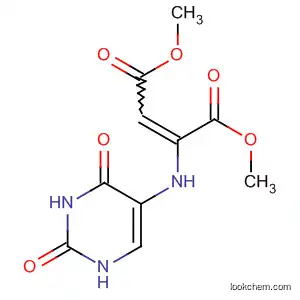 (2,4-디옥소-1,2,3,4-테트라히드로-피리미딘-5-일아미노)-푸마르산 디메틸 에스테르