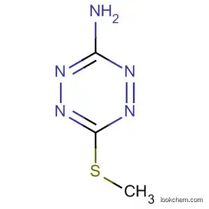 Molecular Structure of 64499-91-8 (1,2,4,5-Tetrazin-3-amine, 6-(methylthio)-)