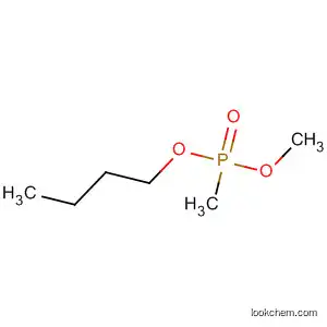 Molecular Structure of 683-32-9 (Phosphonic acid, methyl-, butyl methyl ester)