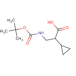 3-tert-Butoxycarbonylamino-3-cyclopropyl-propionic acid