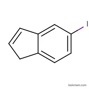 Molecular Structure of 75476-79-8 (1H-Indene, 5-iodo-)