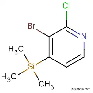 3- 브로 모 -2- 클로로 -4- 트리메틸 실라 닐-피리딘
