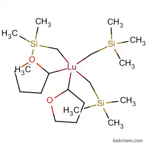 Molecular Structure of 827342-25-6 (Lutetium, bis(tetrahydrofuran)tris[(trimethylsilyl)methyl]-)