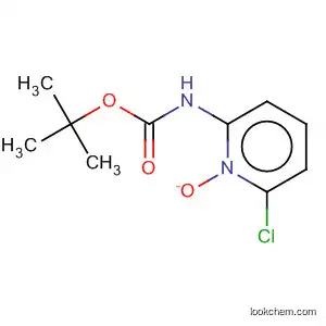 Molecular Structure of 827342-86-9 (Carbamic acid, (6-chloro-1-oxido-2-pyridinyl)-, 1,1-dimethylethyl ester)