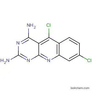 Molecular Structure of 830347-31-4 (Pyrimido[4,5-b]quinoline-2,4-diamine, 5,8-dichloro-)