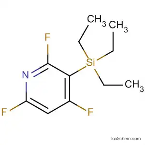 Pyridine, 2,4,6-trifluoro-3-(triethylsilyl)-