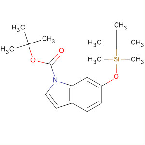 1H-Indole-1-carboxylic acid, 6-[[(1,1-dimethylethyl)dimethylsilyl]oxy]-,
1,1-dimethylethyl ester