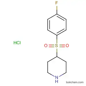Molecular Structure of 105283-71-4 (4-(4-Fluoro-benzenesulfonyl)-piperidine hydrochloride)
