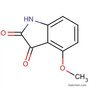 Molecular Structure of 108937-87-7 (4-Methoxy-indoline-2,3-dione)