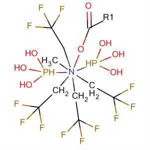 Molecular Structure of 129672-91-9 (Imidodiphosphorous acid, methyl-, tetrakis(2,2,2-trifluoroethyl) ester)