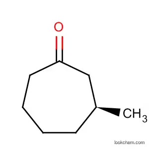 Molecular Structure of 136520-53-1 (Cycloheptanone, 3-methyl-, (3S)-)