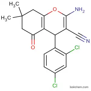 2-amino-4-(2,4-dichlorophenyl)-7,7-dimethyl-5-oxo-5,6,7,8-tetrahydro-4H-chromene-3-carbonitrile