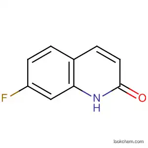 Molecular Structure of 148136-14-5 (2-HYDROXY-7-FLUOROQUINOLINE)