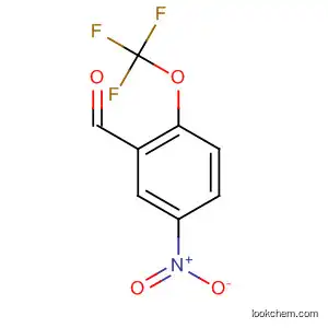 Molecular Structure of 160503-78-6 (Benzaldehyde, 5-nitro-2-(trifluoromethoxy)-)