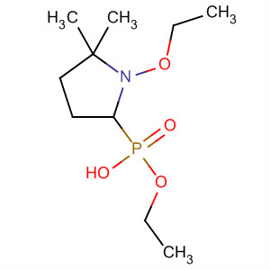 Molecular Structure of 167772-85-2 (Phosphonic acid, (1-hydroxy-5,5-dimethyl-2-pyrrolidinyl)-, diethyl ester)